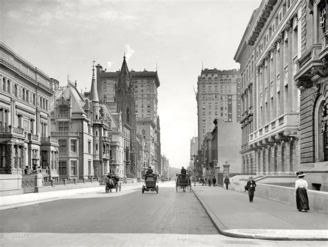 Vintage Fifth Avenue Nyc Photograph 1908 Photograph By