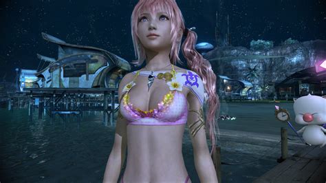 Final Fantasy Xiii 2 Serah Farron Bikini 4k By Serahsass On Deviantart