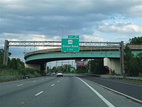 East Coast Roads Interstate 95 Delaware Expressway Northbound Views