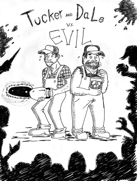 Tucker And Dale Vs Evil Poster By Thenoirguy On Deviantart