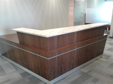 Reception Desk American Wood Design