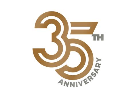 35th Anniversary By Dustin Commer On Dribbble
