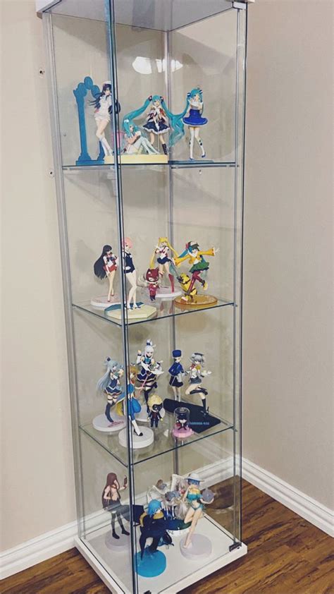 New Glass Cabinet • Anime Home Decor Glass Display Shelves Game