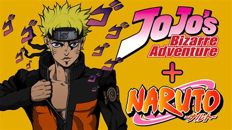 Drawing Naruto As A Jojos Bizarre Adventure Character Youtube