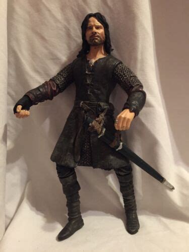 11 Aragorn Lord Of The Rings Deluxe Poseable Action Figure Return Of