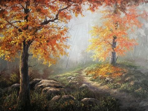 Learn How To Paint An Autumn Landscape In Oils Kevin Hill Paintings