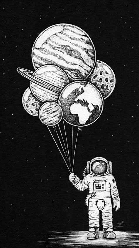 Pin By Julieta Fazio On Wallpaper Space Drawings Galaxy Drawings