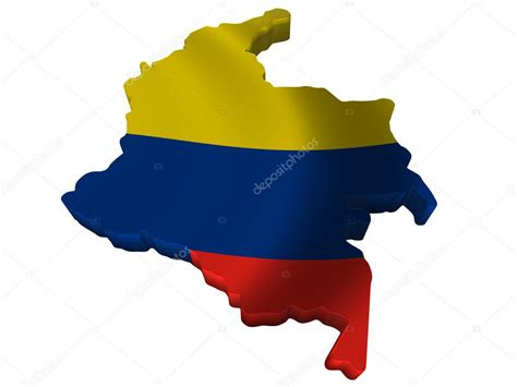 Bandera Y Mapa De Colombia 2022