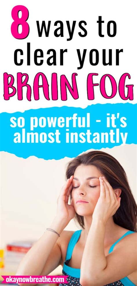 8 Powerful Ways To Clear Brain Fog Almost Instantly Clear Brain Fog