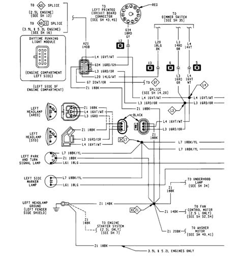 File: 1991 Dodge Pickup D350 Wiring Diagram