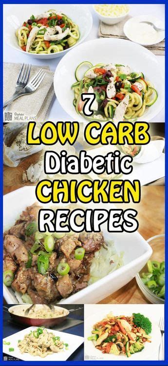 Enter custom recipes and notes of your own. 7 incredibly delicious and easy low carb diabetic chicken ...