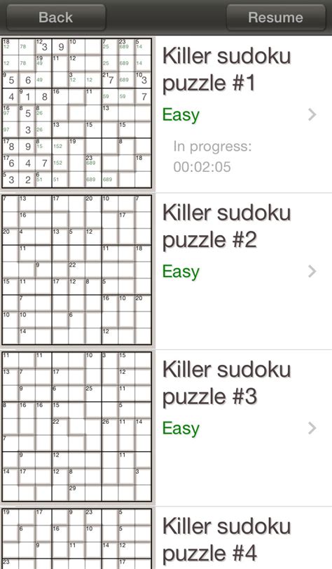 App Shopper Sudoku Killer Killer Sudoku Puzzles For Your Iphone And