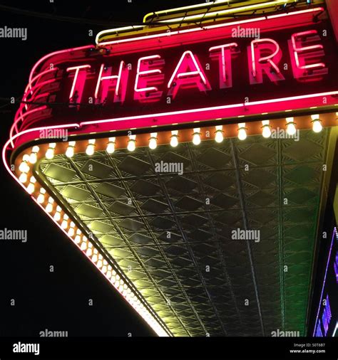 Theatre Marquee Hi Res Stock Photography And Images Alamy
