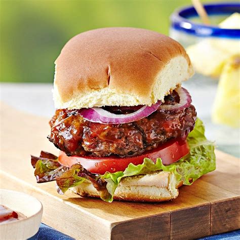 100 easiest recipes minced is usually done by hand and diced small, and view top rated ground beef diabetic recipes with ratings and reviews. Pineapple-Bacon Barbecue Burgers | Recipe | Diabetic recipe with ground beef, Diabetic recipes ...