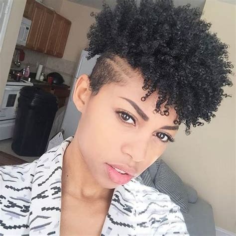 Short natural haircuts for black females with long faces. 51 Best Short Natural Hairstyles for Black Women | StayGlam