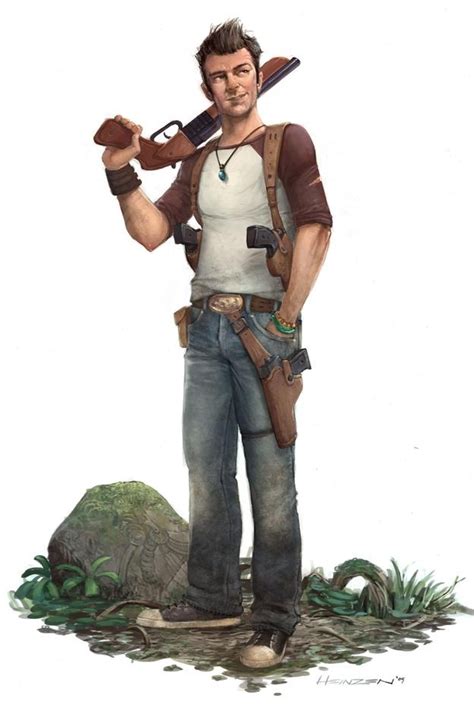 Uncharted Drakes Fortune Early Concept Art Of Nathan Drake