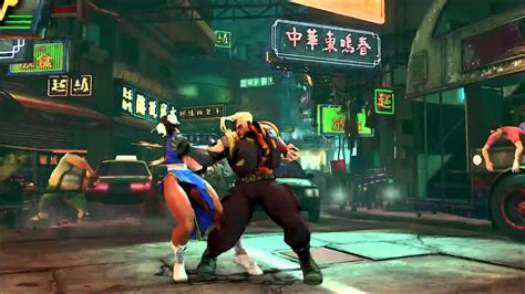 Street Fighter V Charlie Reveal Trailer Youtube