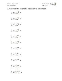 Pre Algebra Worksheets | Easy Hard Science