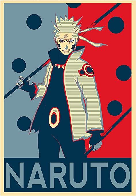 Poster Narutopropaganda Rikudō Sennin Formato A3 42x30