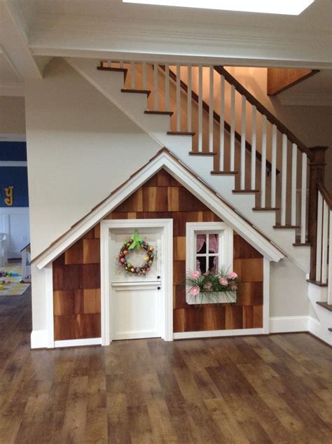 Under Stairs Playhouse Our Grand Babies Are Loving It Room Under