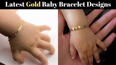 Latest Gold Baby Bracelet And Bangles Designs With Wt New Born Baby