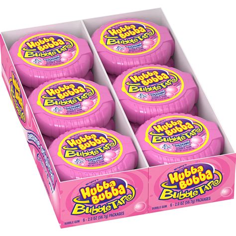 This is the stuff of bubble world records, the terrifying goo that sticks to the bottom of shoes and stretches for miles. Hubba Bubba Bubble Gum Original Bubble - tiendamia.com