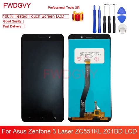 55 For Asus Zenfone 3 Laser Zc551kl Lcd Display Touch Screen