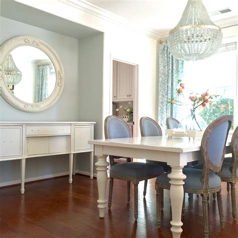 While i was cleaning away the other day, My Blue and White Dining Room Makeover - KristyWicks.com