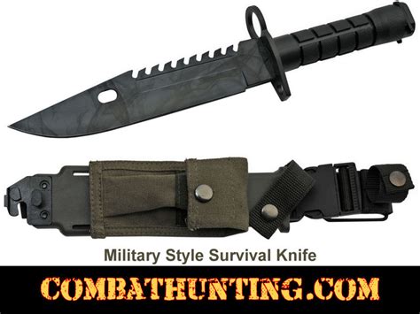 Mskbc Military Style Survival Knife With Sheath Clearance Center