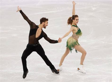 Boo Boob French Figure Skater Suffers Mortifying Wardrobe Malfunction At Winter Olympics New