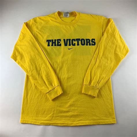 Nike Michigan Wolverines Ncaa Vintage Nike The Victors Shirt Grailed