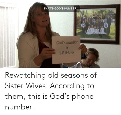 Rewatching Old Seasons Of Sister Wives According To Them This Is Gods