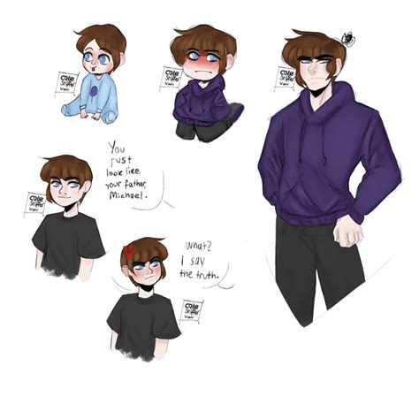 Michael Afton Sketches Five Nights At Freddys Amino