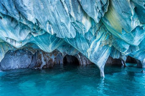 The Marble Caves In The General Carrera Lake Chilean Patagonia South