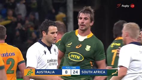 Relive The Springboks First Victory In Australia In 10 Years With Isixhosa Commentary Youtube