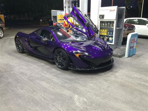 Purple Mclaren P1 Delivered In Chile Gtspirit