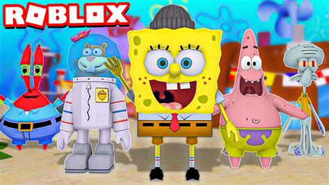 I Transformed Into Every Spongebob Squarepants Character In Roblox