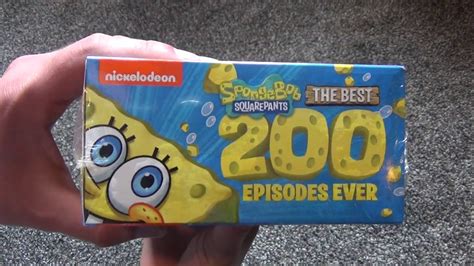 Spongebob Squarepants The Best 200 Episodes Ever Nickelodeon Dvd