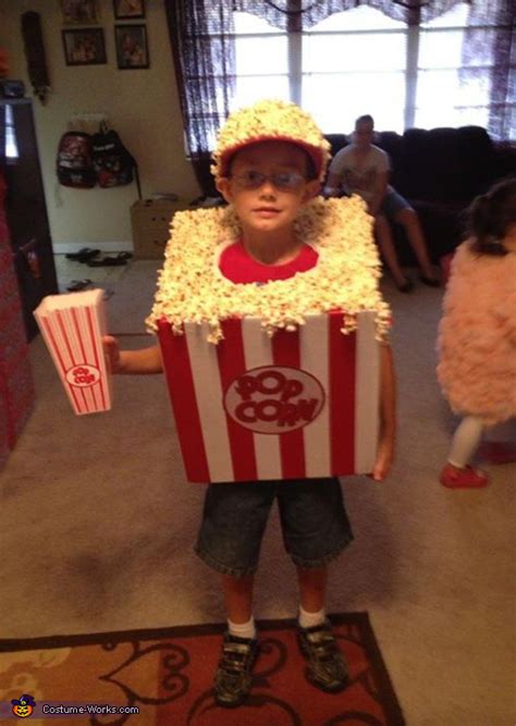 Homemade Popcorn Costume Creative Diy Costumes