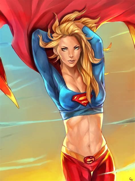 Supergirl by Glass Owl on deviantART Superhéroes Personajes comic Súperchica