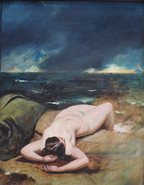 William Etty Reclining Female Nude S Scrolller