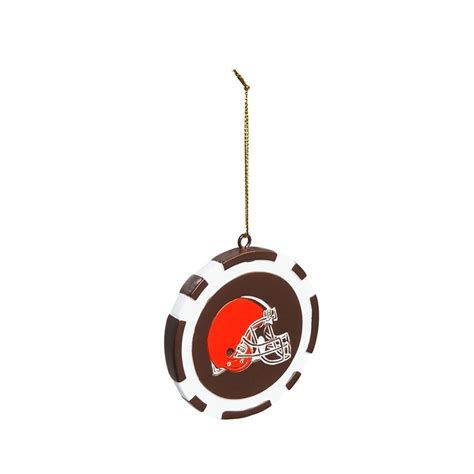 Cleveland Browns Ornament Game Chip Special Order Cleveland Browns Game