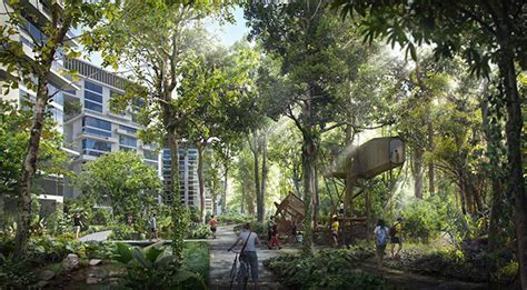 Singapore Transforming The Town Of Tengah Into ‘forest Town