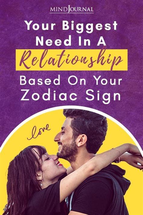 What You Need In A Relationship Based On Your Zodiac Sign In 2023 Relationship Bases Zodiac