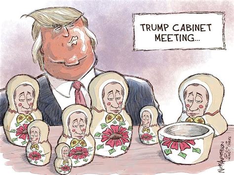 How Cartoonists Take A Skewed View Of Trump Putin And The Election