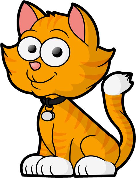 Download Free Cartoon Cat Vector Clip Art Cartoon Cat Png Download