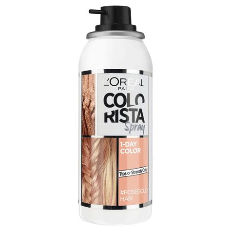 Buy Loreal Colorista 1 Day Colour Spray Rosegold Online At Chemist
