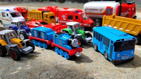 Mainan Anak Kereta Api Thomas Bus Tayo Kecil Traktor Peternakan