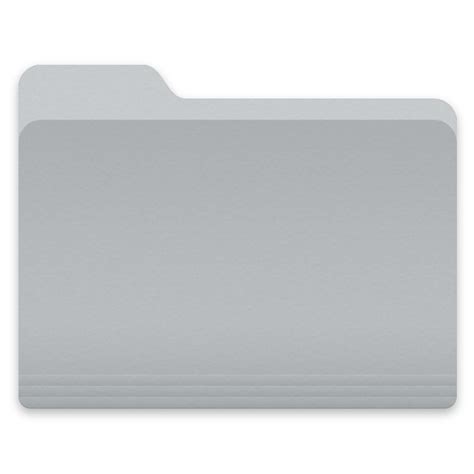 Gray Folder Icon At Collection Of Gray Folder Icon