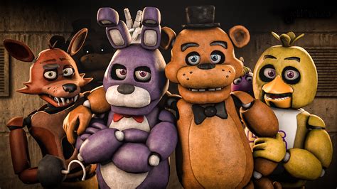 Video Game Five Nights At Freddy S Hd Wallpaper By Gold Chica